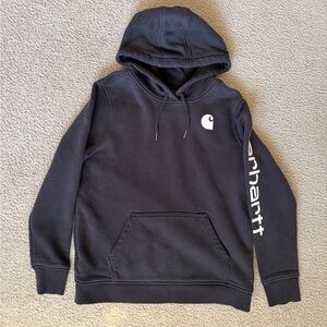 Carhartt Black Relaxed Fit Hoodie